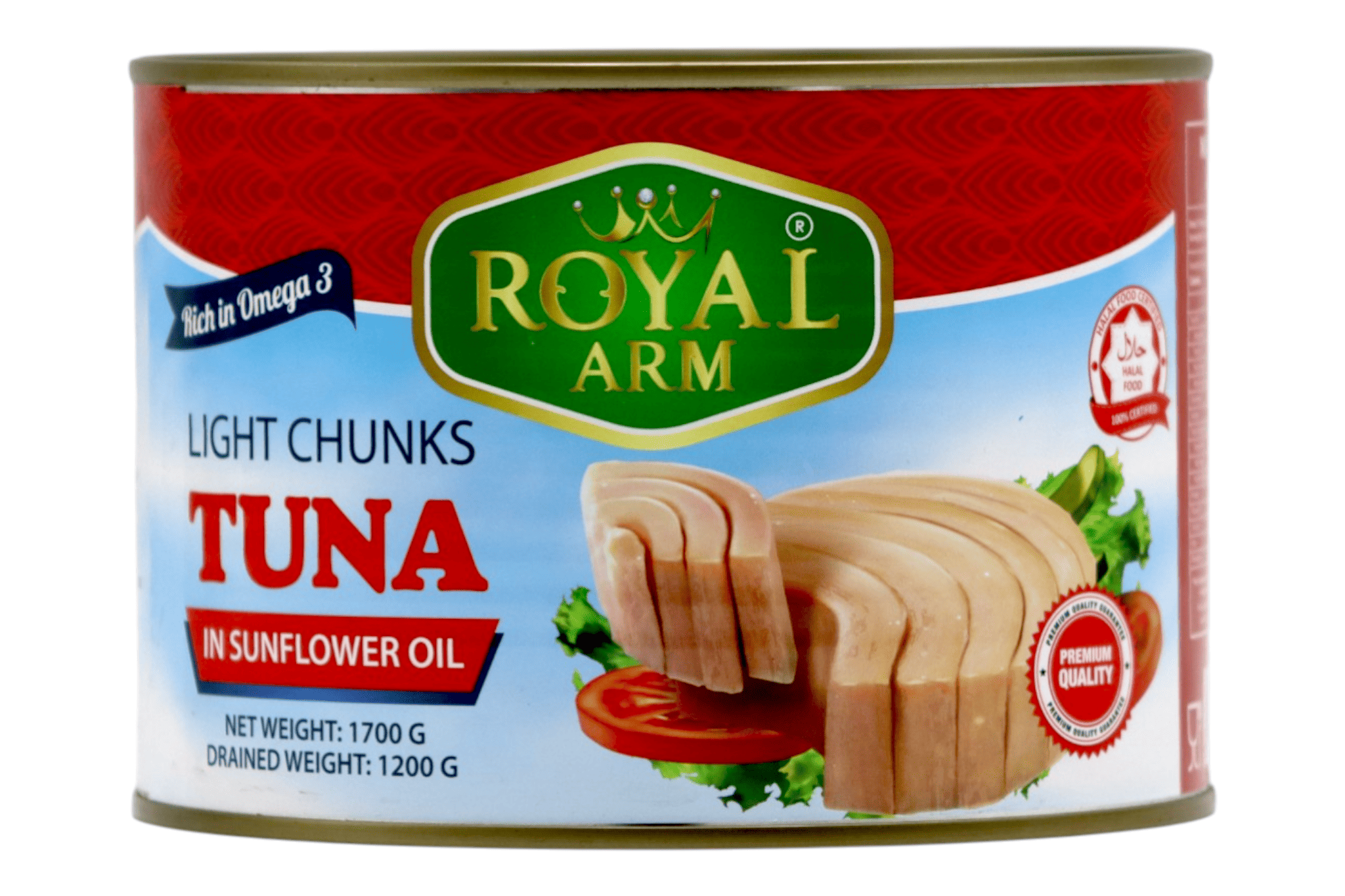 Light Chunks Tuna in Sunflower Oil