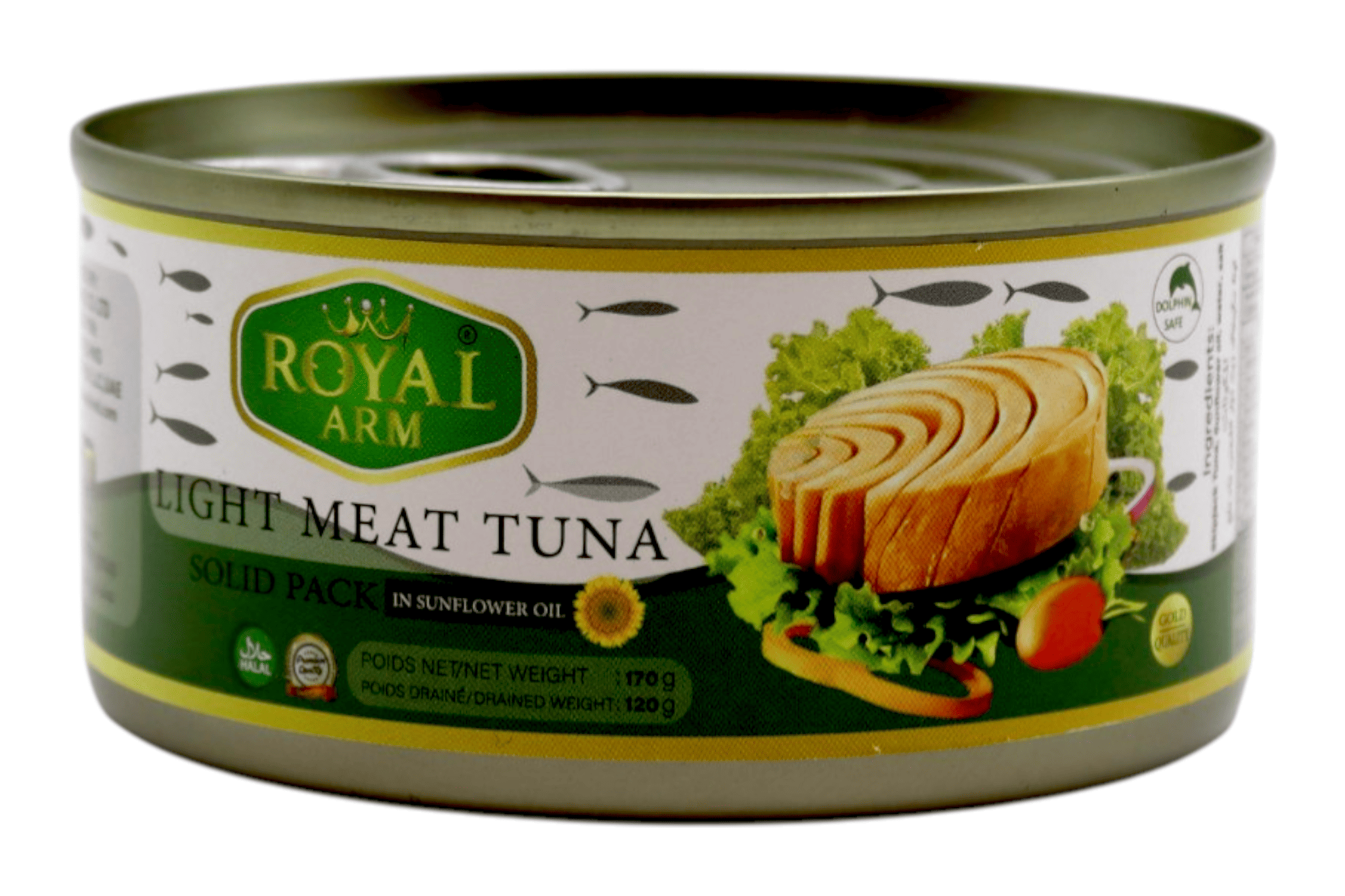 Light Meat Tuna Solid Pack In Sunflower Oil